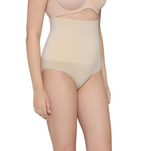 Load image into Gallery viewer, Wacoal Women’s Tummy Slimmer High-waist Full Coverage Seamless Shapewear Shaping Brief Beige PI06A02