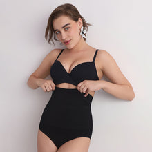 Load image into Gallery viewer, Wacoal Women’s Tummy Slimmer High-waist Full Coverage Seamless Shapewear Shaping Brief Black PI06A02