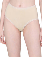 Load image into Gallery viewer, Wacoal Dear Hip Mid-Waist Full Coverage Comfortable Everyday Wear Brief Panty -Beige PI06C01