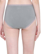 Load image into Gallery viewer, Wacoal Dear Hip Mid-Waist Full Coverage Comfortable Everyday Wear Brief Panty -Grey PI06C01