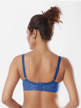 Load image into Gallery viewer, Sonari Non-Padded Wirefree Full Cup Medium Coverage Cotton-Polyester Bra with Adjustable Straps – PONDS