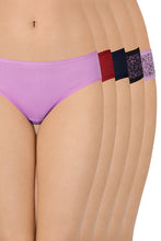 Load image into Gallery viewer, Amante Assorted Low Rise Bikini (Pack of 5) 35302