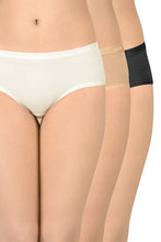 Load image into Gallery viewer, Amante Solid Low Rise Hipster (Pack of 3) 43001