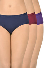 Load image into Gallery viewer, Amante Solid Low Rise Hipster (Pack of 3) 43001