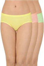 Load image into Gallery viewer, Amante Solid Low Rise Hipster (Pack of 3) 43001