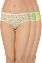 Load image into Gallery viewer, Amante Printed Low Rise Hipster (Pack of 3) 43101