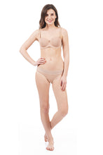 Load image into Gallery viewer, Amante Lace Bikini Panty Black & Nude (Pack of 2) 45001