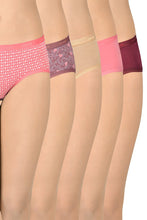 Load image into Gallery viewer, Amante Assorted Low Rise Hipster (Pack of 5) 45301