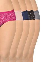 Load image into Gallery viewer, Amante Assorted Low Rise Hipster (Pack of 5) 45301