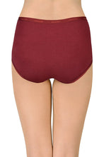 Load image into Gallery viewer, Amante Solid Full Brief High Rise Panty (Pack of 3) 53001