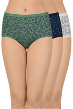 Load image into Gallery viewer, Amante Printed Full Brief Panty (Pack of 3) 53101