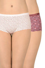 Load image into Gallery viewer, Amante Printed Low Rise Boyshorts (Pack of 2) 62101