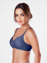 Load image into Gallery viewer, Sonari Wirefree Cotton T-Shirt Bra with Plunge Neckline, Medium Padding, Convertible Straps and U-Back – RAW