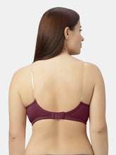 Load image into Gallery viewer, Sonari Padded Wirefree Cotton Spandex Medium Coverage Bra with Detachable Adjustable Straps – RIO