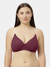 Load image into Gallery viewer, Sonari Padded Wirefree Cotton Spandex Medium Coverage Bra with Detachable Adjustable Straps – RIO