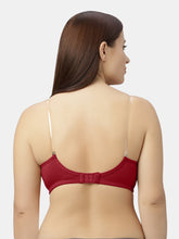 Load image into Gallery viewer, Sonari Padded Wirefree Cotton Spandex Medium Coverage Bra with Detachable Adjustable Straps – RIO