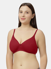 Load image into Gallery viewer, Sonari Padded Wirefree Cotton Spandex Medium Coverage Bra with Detachable Adjustable Straps – RIO