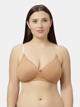 Load image into Gallery viewer, Sonari Padded Wirefree Cotton Spandex Medium Coverage Bra with Detachable Adjustable Straps – RIO