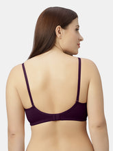 Load image into Gallery viewer, Sonari Padded Wirefree Cotton Spandex Medium Coverage Bra with Detachable Adjustable Straps – RIO