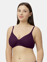 Load image into Gallery viewer, Sonari Padded Wirefree Cotton Spandex Medium Coverage Bra with Detachable Adjustable Straps – RIO