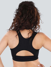 Load image into Gallery viewer, Dermawear Women's Padded Racer Back Sports Bra SB-1101