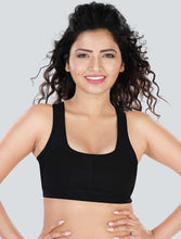 Load image into Gallery viewer, Dermawear Women's Padded Racer Back Sports Bra SB-1101