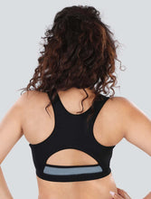 Load image into Gallery viewer, Dermawear Women's Padded Racer Back Sports Bra SB-1101