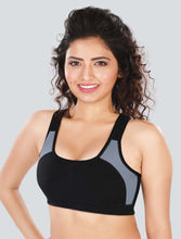 Load image into Gallery viewer, Dermawear Women's Padded Racer Back Sports Bra SB-1101