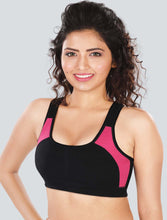 Load image into Gallery viewer, Dermawear Women's Padded Racer Back Sports Bra SB-1101