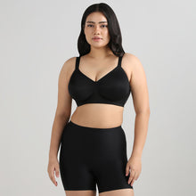 Load image into Gallery viewer, Wacoal Girdle Collection Mid Waist Full Coverage Firm Control Seamless Thigh Shaper - Black SG2208