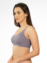 Load image into Gallery viewer, Sonari Padded Medium Coverage Seamless Wirefree T-Shirt Bra with Nylon Elastane U-Back Support – SM 103