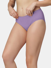 Load image into Gallery viewer, Sonari Seamless Cotton Mid Rise Full Coverage Hipster Panty for Everyday Comfort – SH201
