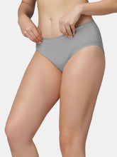 Load image into Gallery viewer, Sonari Seamless Cotton Mid Rise Full Coverage Hipster Panty for Everyday Comfort – SH201