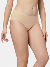 Load image into Gallery viewer, Sonari Seamless Cotton Mid Rise Full Coverage Hipster Panty for Everyday Comfort – SH201