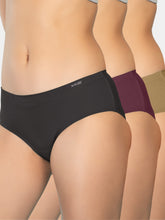 Load image into Gallery viewer, Sonari Seamless Modal Full Coverage Mid Rise Hipster Panty for Everyday Comfort – SH 301
