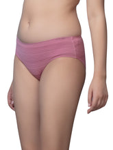 Load image into Gallery viewer, Sonari Low Rise Everyday Comfort Hipster Panty with Full Coverage, Concealed Waistband, Lining Pattern - SH 306