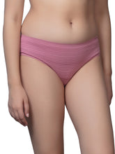 Load image into Gallery viewer, Sonari Low Rise Everyday Comfort Hipster Panty with Full Coverage, Concealed Waistband, Lining Pattern - SH 306