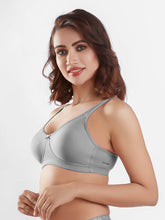 Load image into Gallery viewer, Sonari Non-Padded Wirefree Cotton Polyester Medium Coverage Moulded Comfort Bra with Adjustable Straps – YARIS