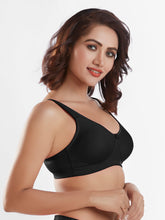 Load image into Gallery viewer, Sonari Non-Padded Wirefree Cotton Polyester Medium Coverage Moulded Comfort Bra with Adjustable Straps – YARIS