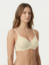 Load image into Gallery viewer, Sonari Non Padded Nylon Spandex Lace Bra | Medium Coverage, Wire Free, Adjustable Straps – SMT002