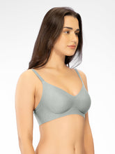 Load image into Gallery viewer, Sonari Padded Full Coverage Seamless Wirefree Bra with Bonded Textured Nylon U-Back Support – SM 101