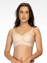 Load image into Gallery viewer, Sonari Padded Full Coverage Seamless Wirefree Bra with Nylon Spandex Side Support – SM 104