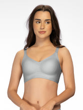 Load image into Gallery viewer, Sonari Padded Full Coverage Seamless Wirefree Bra with Nylon Spandex Side Support – SM 104