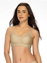Load image into Gallery viewer, Sonari Padded Full Coverage Seamless Wirefree Bra with Nylon Spandex Side Support – SM 104