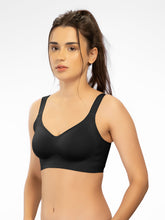 Load image into Gallery viewer, Sonari Padded Full Coverage Seamless Wirefree Bra with Broad Straps and U-Back Support – SM 105