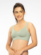 Load image into Gallery viewer, Sonari Padded Full Coverage Seamless Wirefree Bra with Broad Straps and U-Back Support – SM 105
