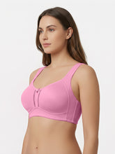 Load image into Gallery viewer, Sonari Non Padded Full Coverage Everyday Polyester Cotton Bra | Wire-Free, Adjustable Straps, Lightweight – SMT013