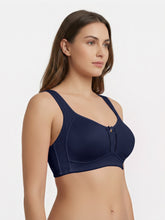 Load image into Gallery viewer, Sonari Non Padded Full Coverage Everyday Polyester Cotton Bra | Wire-Free, Adjustable Straps, Lightweight – SMT013
