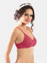 Load image into Gallery viewer, Sonari Non Padded Wirefree Polycotton Full Coverage Everyday Bra with Adjustable Straps – STEEM
