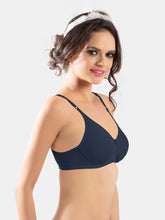 Load image into Gallery viewer, Sonari Non Padded Wirefree Polycotton Full Coverage Everyday Bra with Adjustable Straps – STEEM